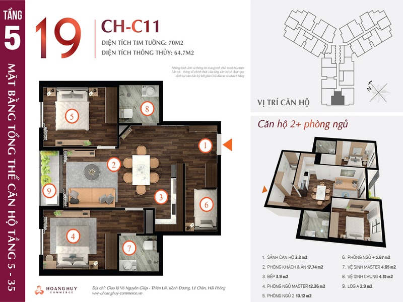 Chung cư Hoàng Huy Commerce