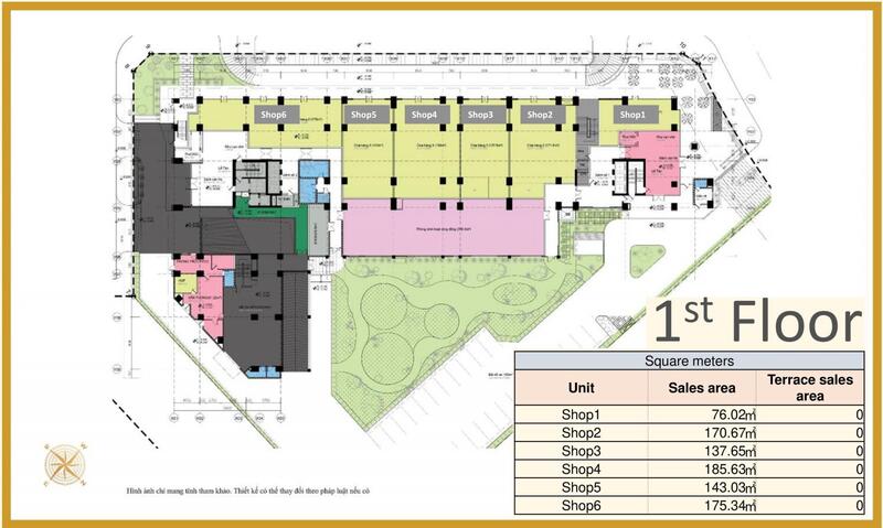 Shophouse khối đế The Minato Residence